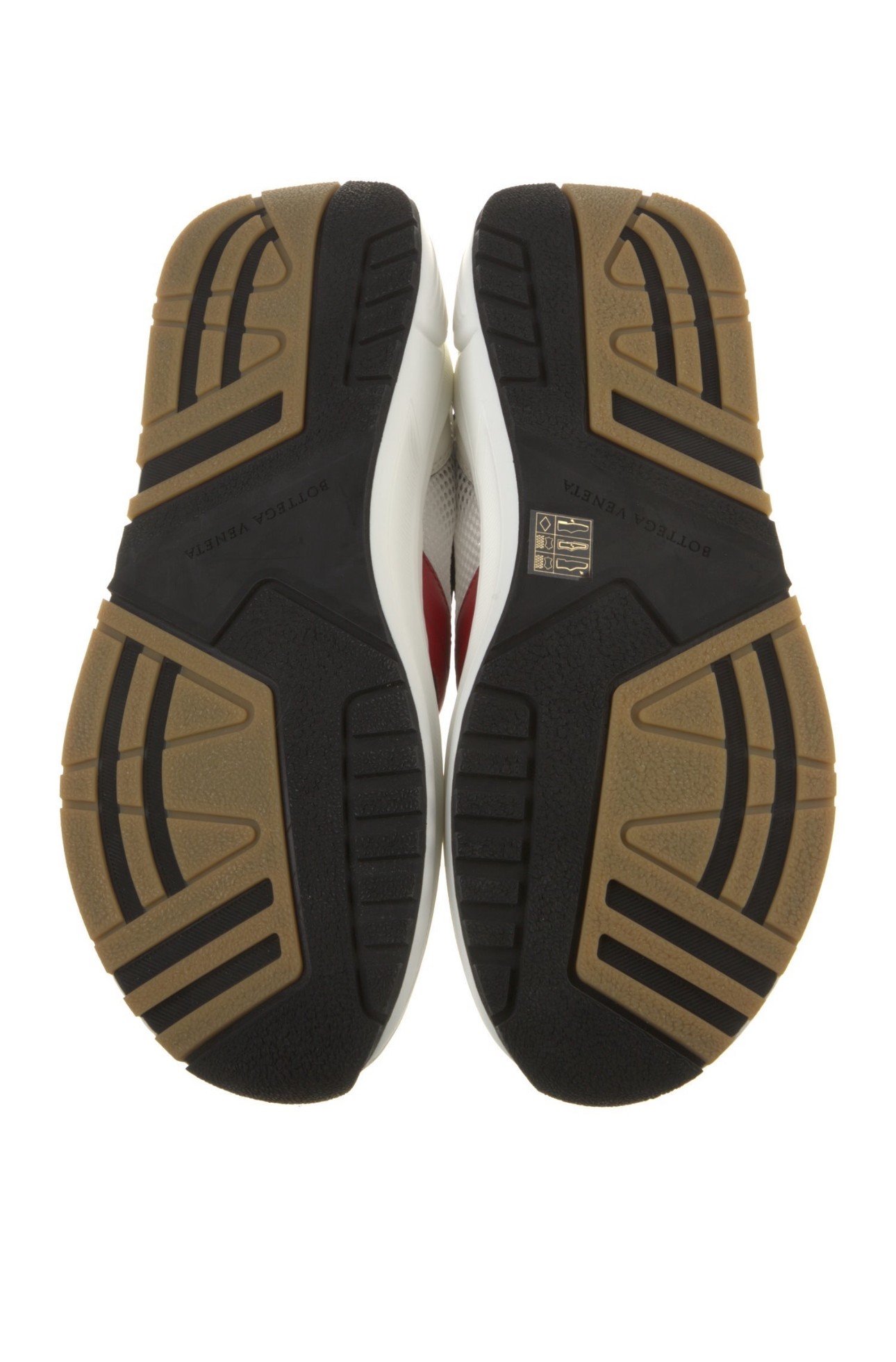 Bottega Veneta Leather Low Top Chunky Sneakers