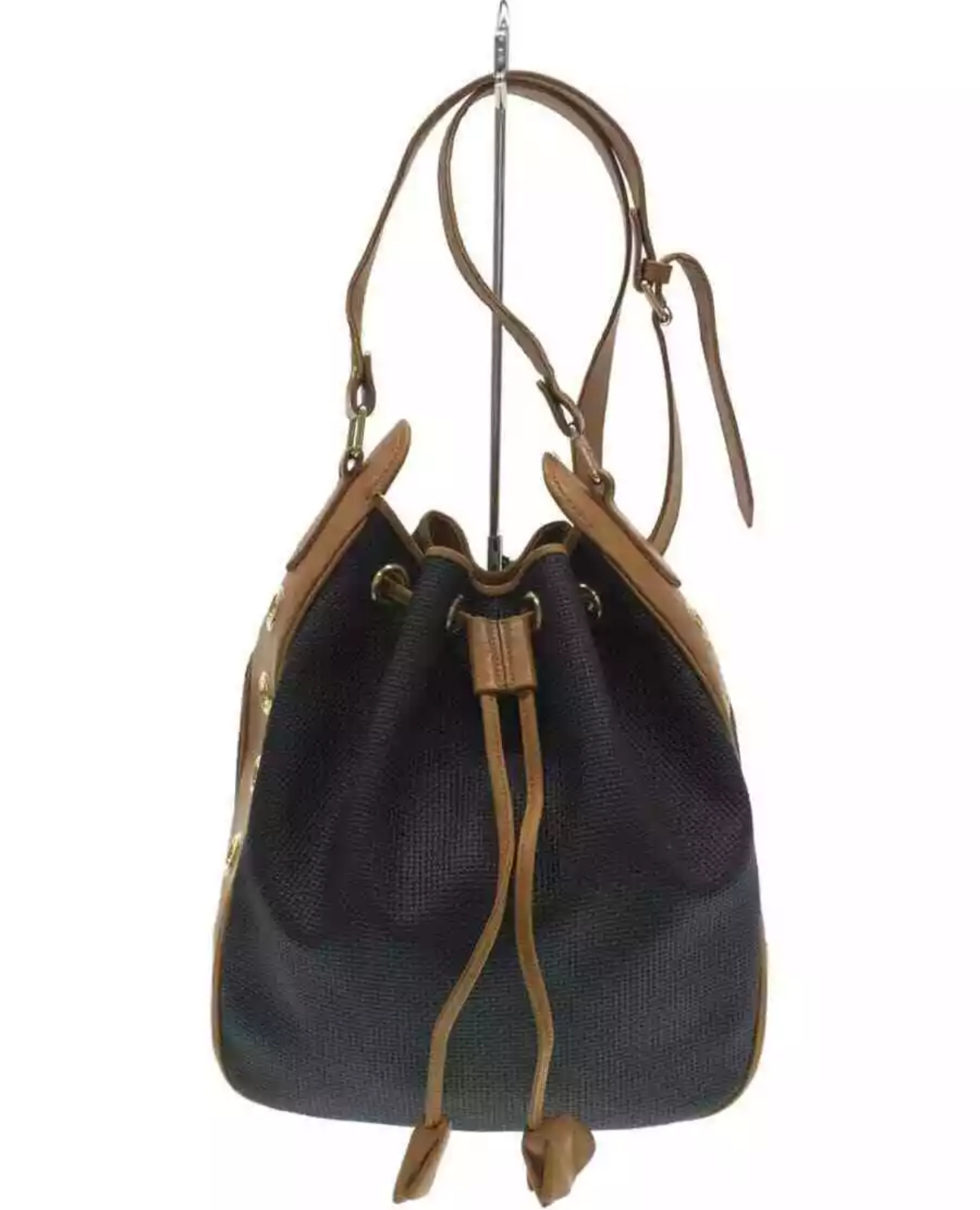 Saint Laurent Shoulder Bag Black Leather