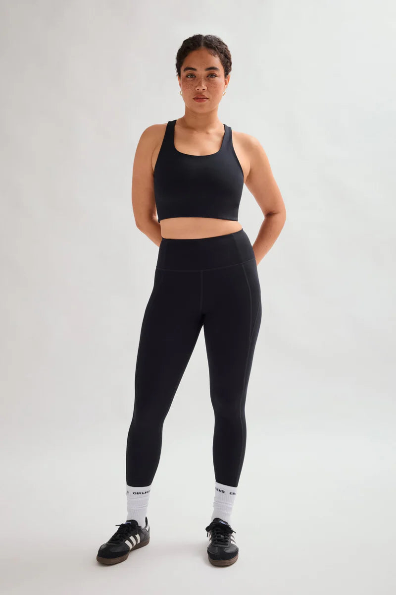 Girlfriend Collective Black Compressive High Rise Legging