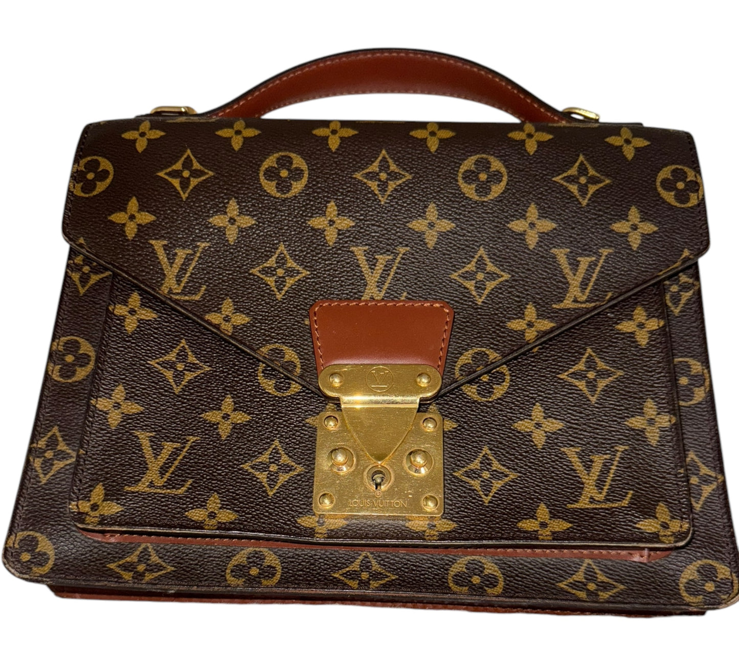 Louis Vuitton
Monceau Leather Handbag
