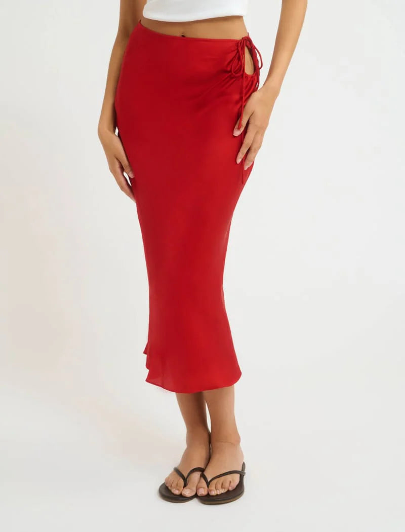 Kauai Keyhole Midi Skirt