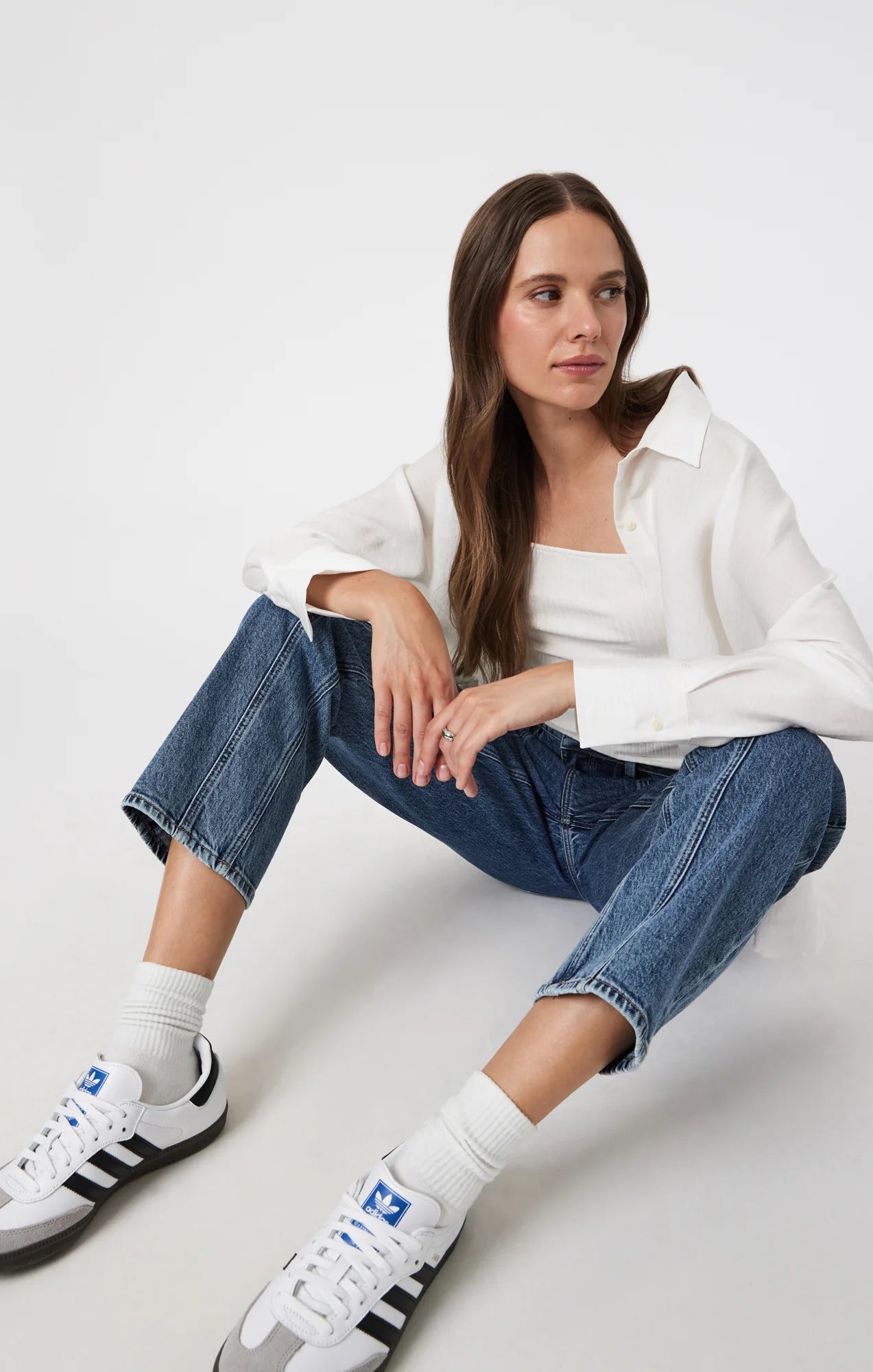 Marissa Mid Brushed Classic Blue Jean - Mavi