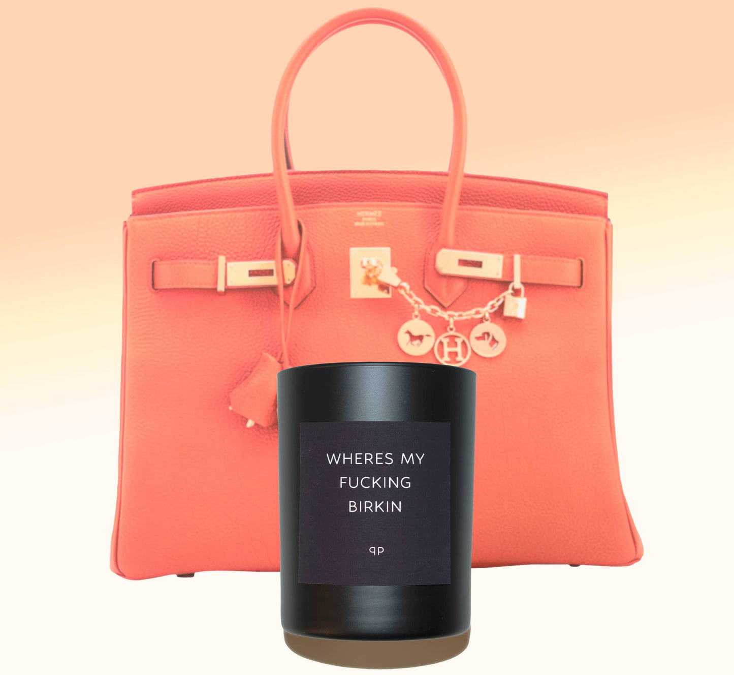 Profanity Paraffins - WHERES MY F**g BIRKIN matte black