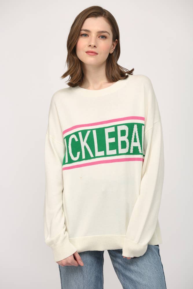 FATE - PICKLEBALL CREW NECK SWEATER FW14064