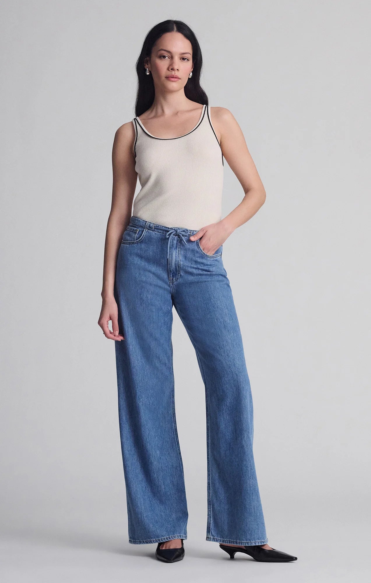 Merly Mid Well Blue Jean