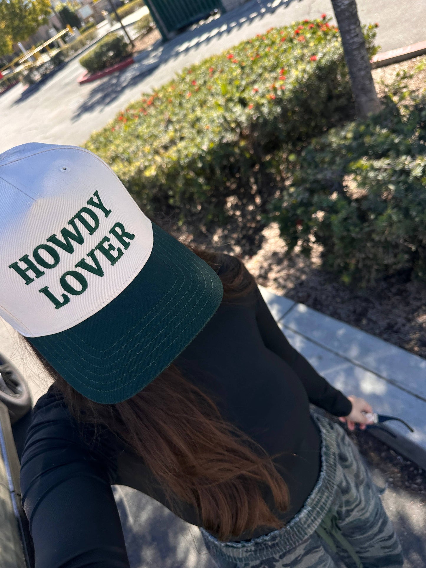 Howdy Lover Canvas Hat - Electric Label