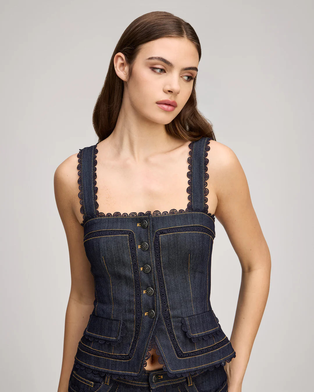 Guipure Lace Myra Top