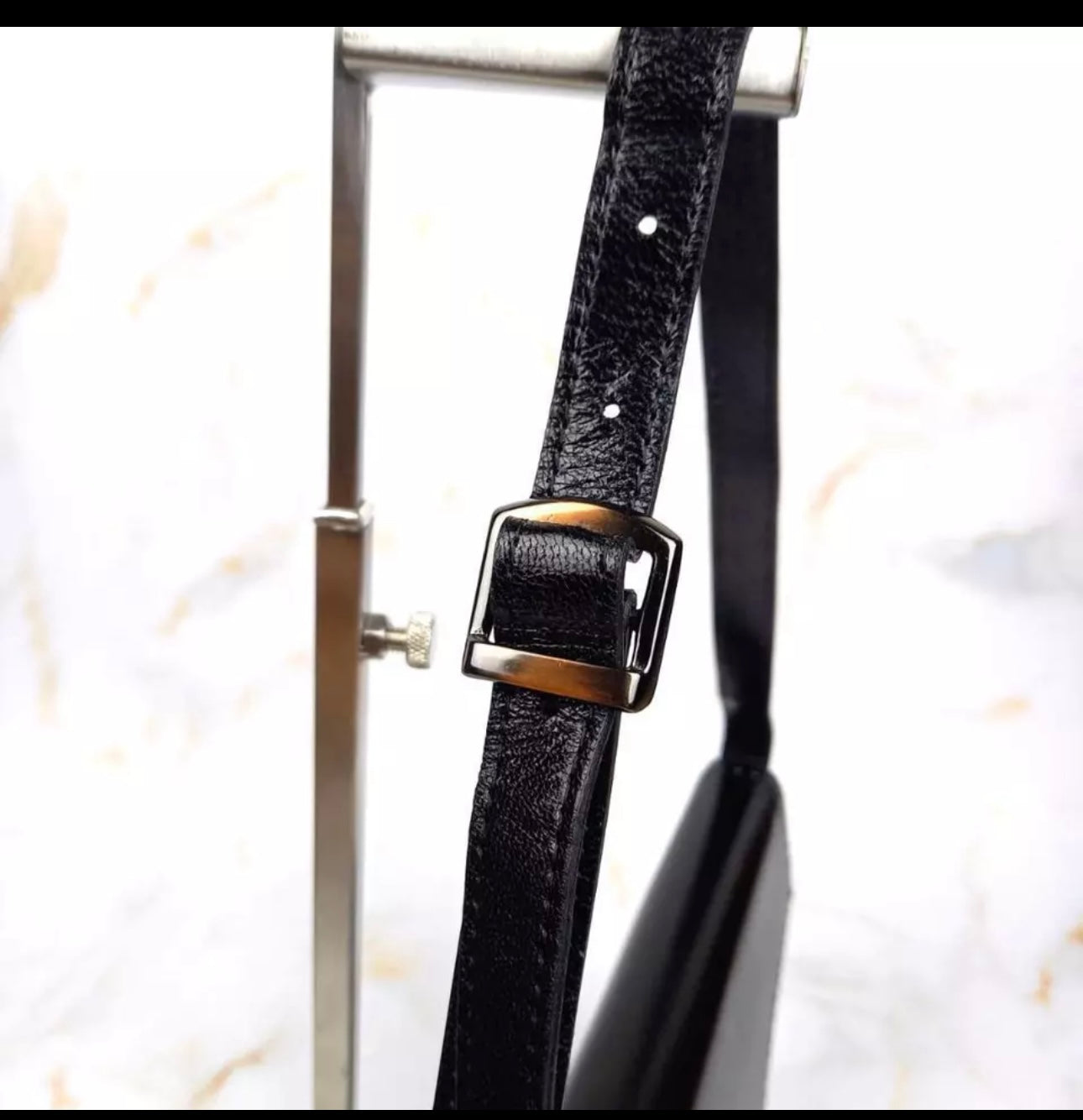 Yves Saint Laurent YSL Black Leather Shoulder Bag