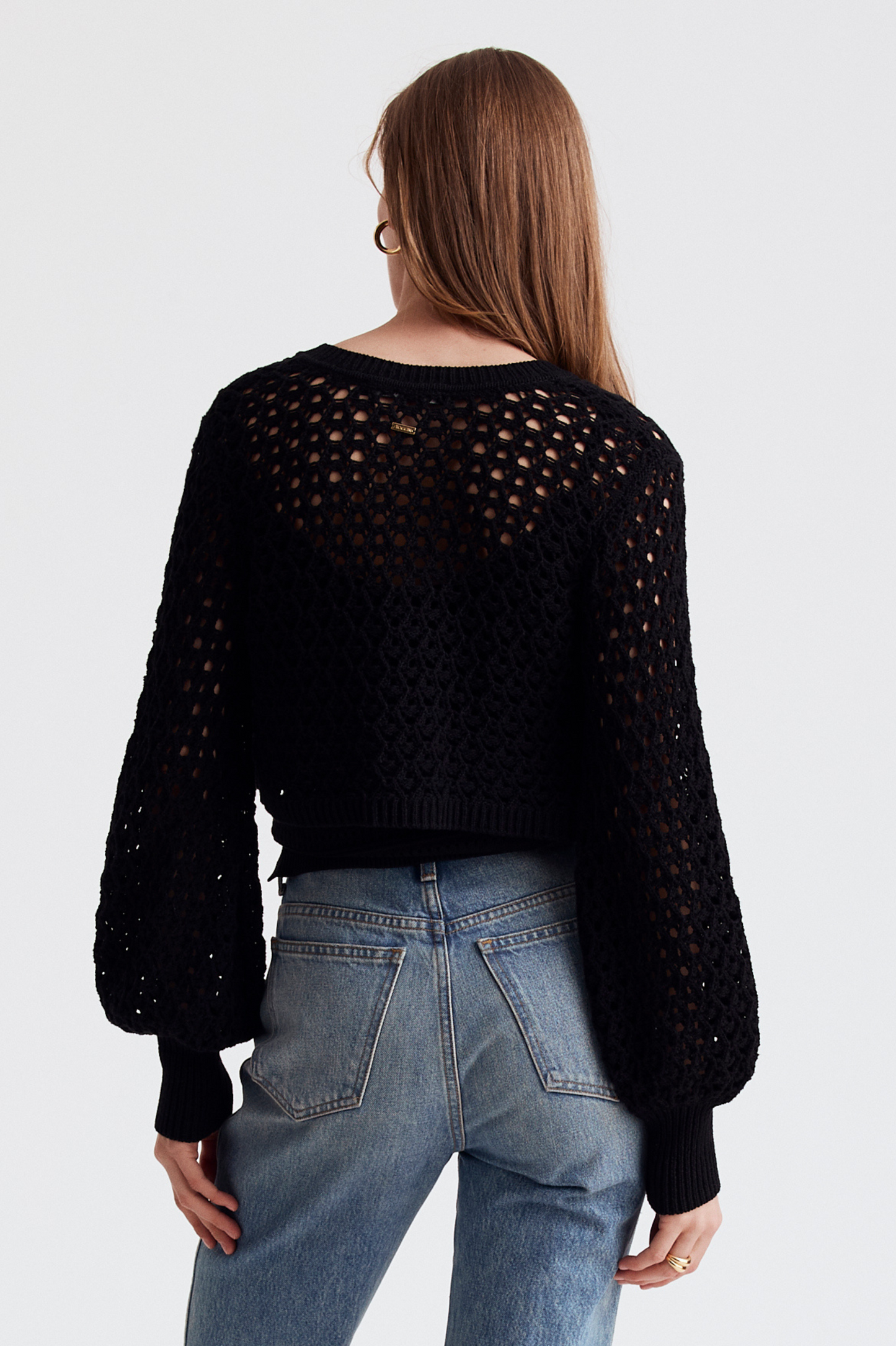 Tori Blouson Sleeve Cardigan Toccin