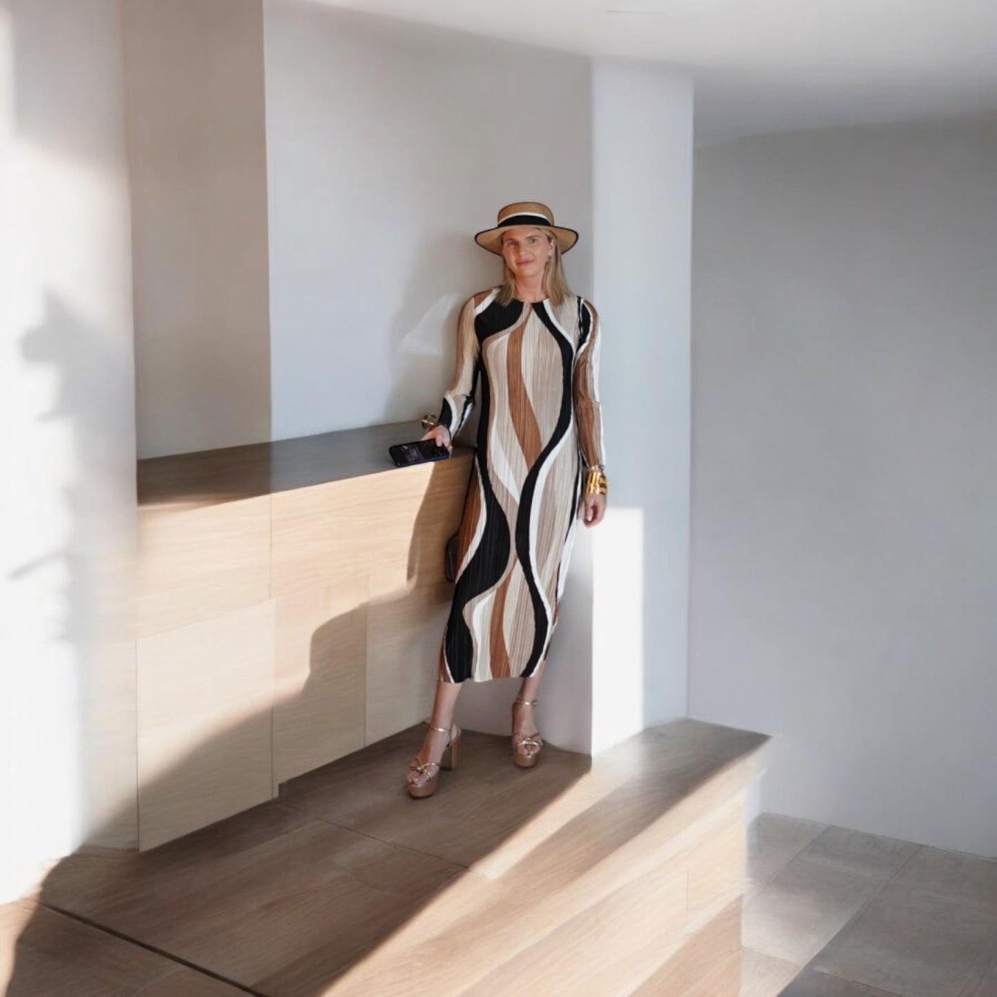 Mocha swell Dress
