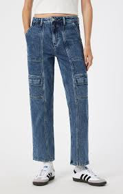 Marissa Mid Brushed Classic Blue Jean - Mavi