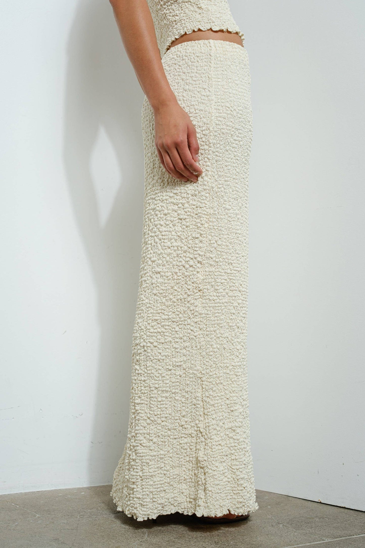 Pretty Garbage - TEXTURED MAXI SKIRT
