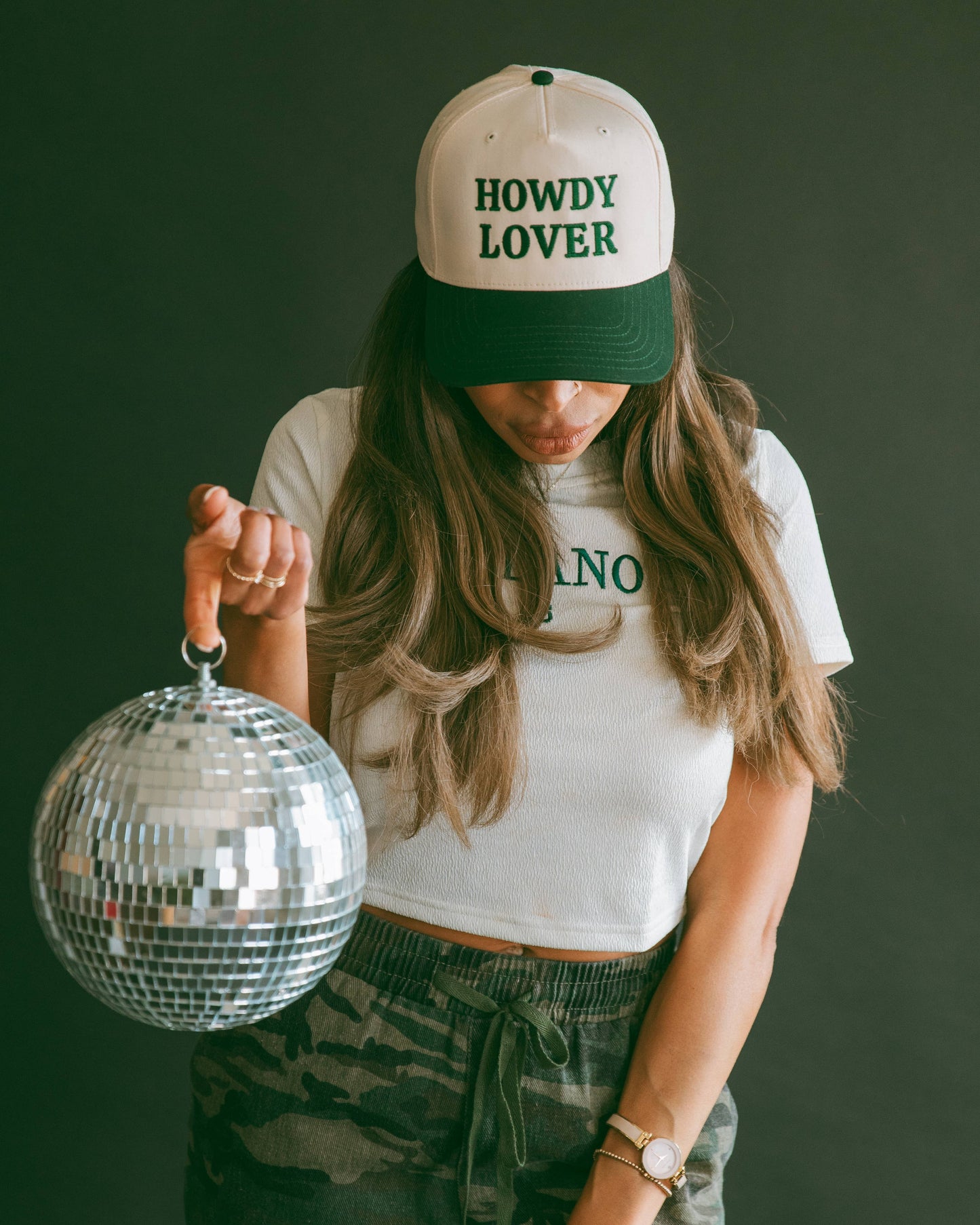 Howdy Lover Canvas Hat - Electric Label