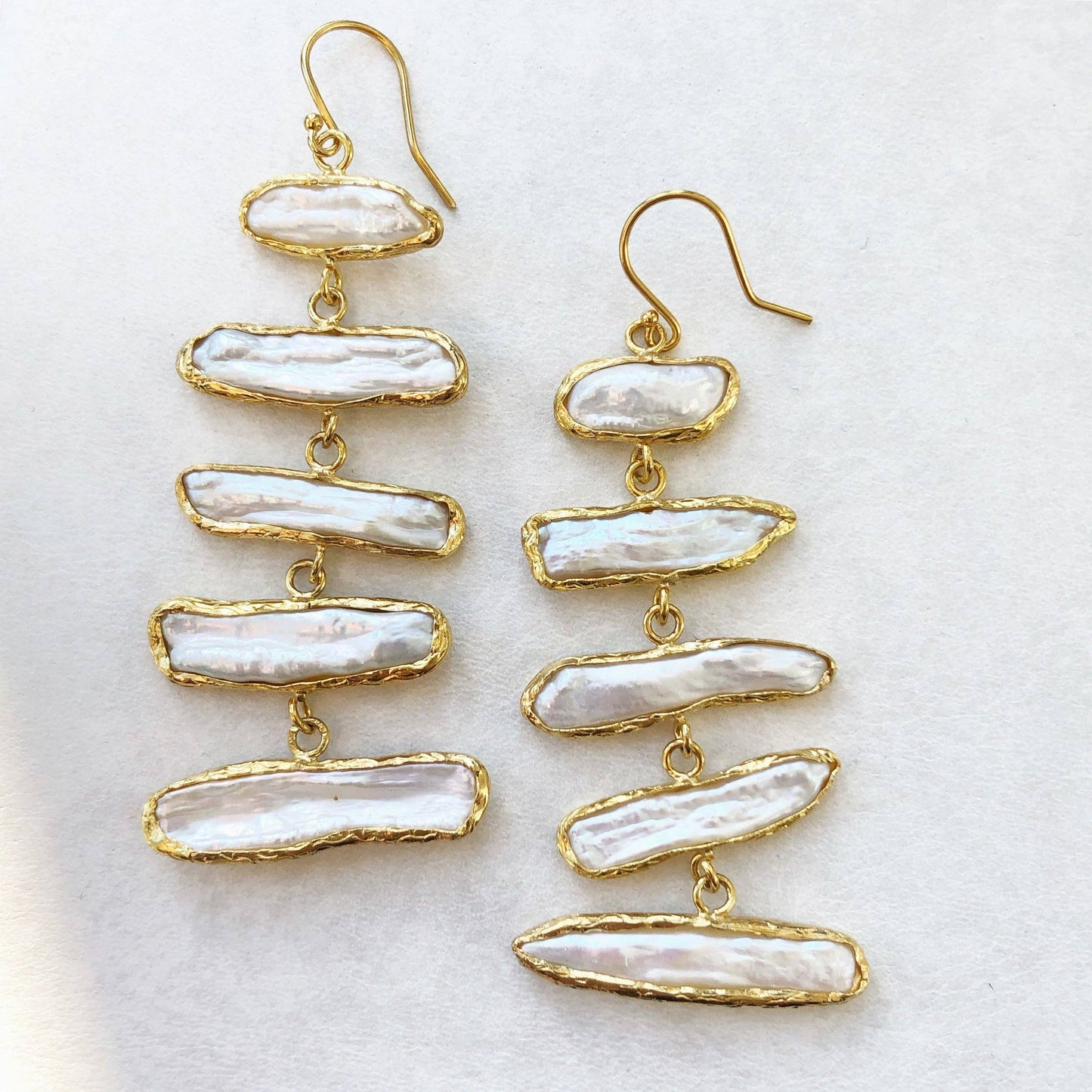 Chakarr Jewelry - 5-DROP MOTHER OF PEARL