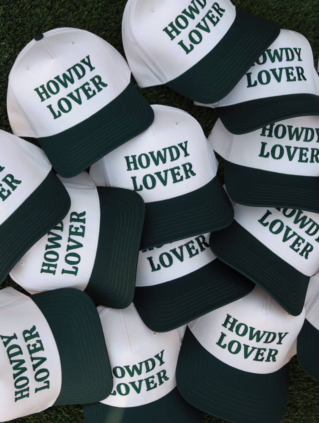 Howdy Lover Canvas Hat - Electric Label