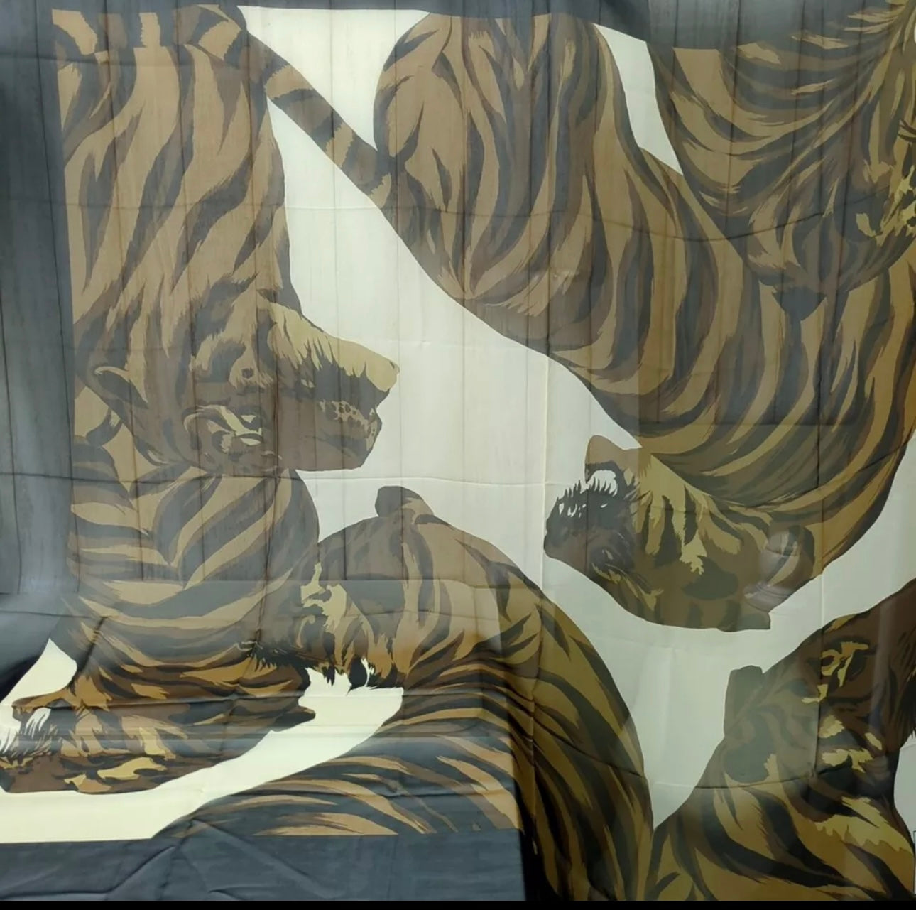 Saint Laurent Wild Elegance Scarf