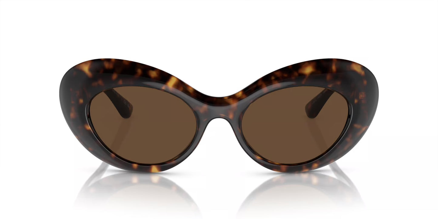 Versace Maxi La Medusa Black Oval Cat Eye
