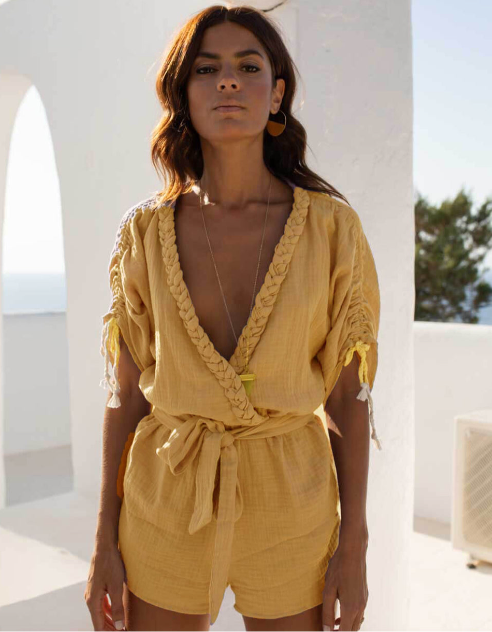 Linen Romper