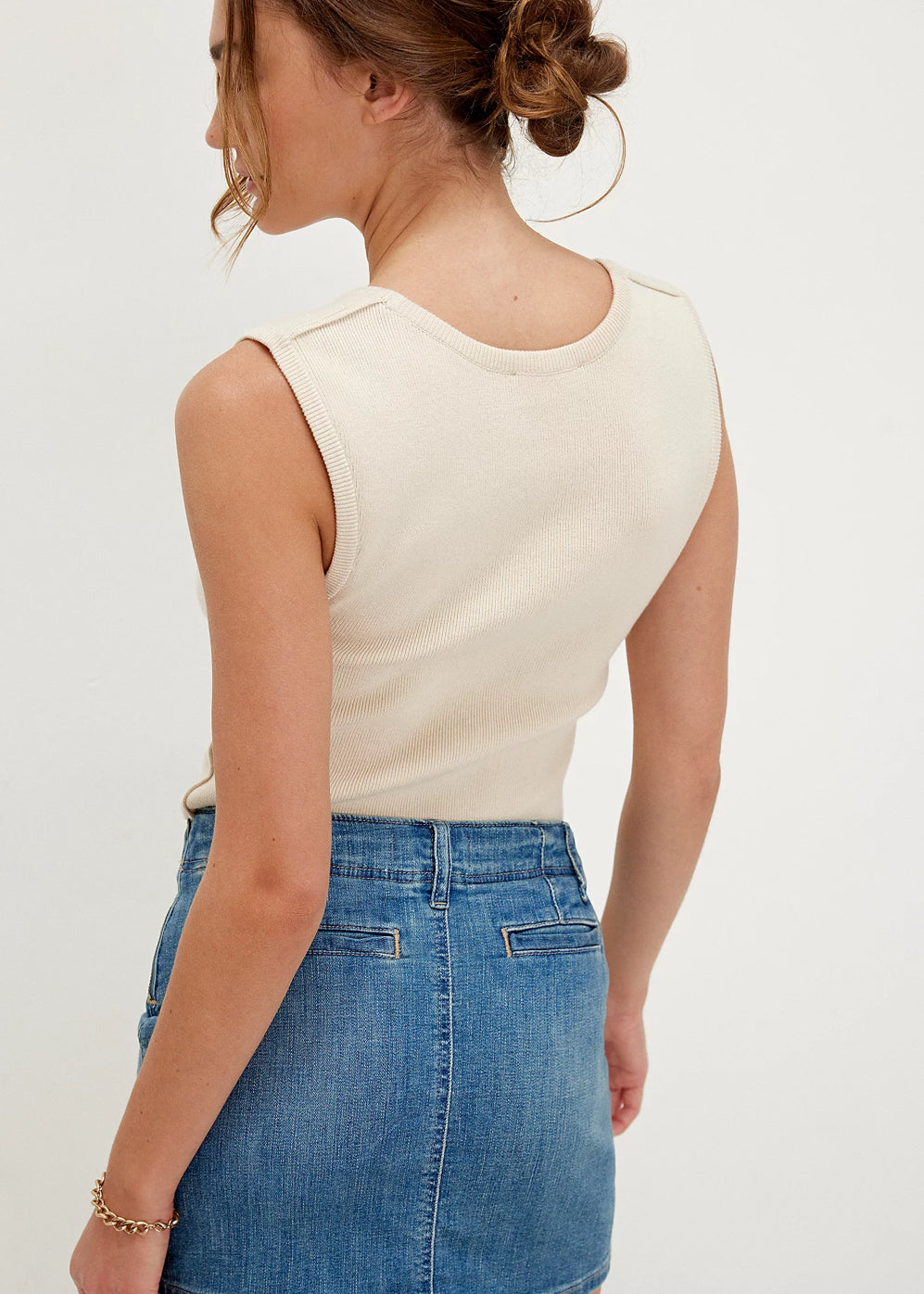 We The Free Daylight Denim Skirt - Free People
