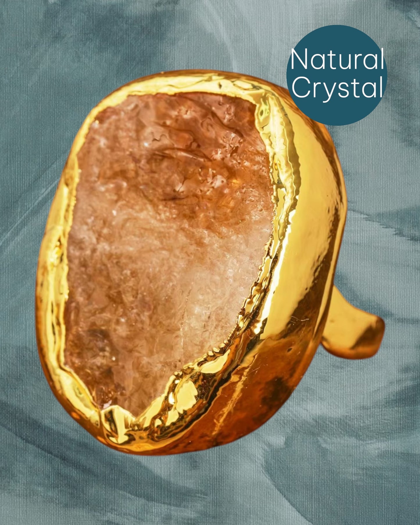 Celeste Crystal Cocktail Ring