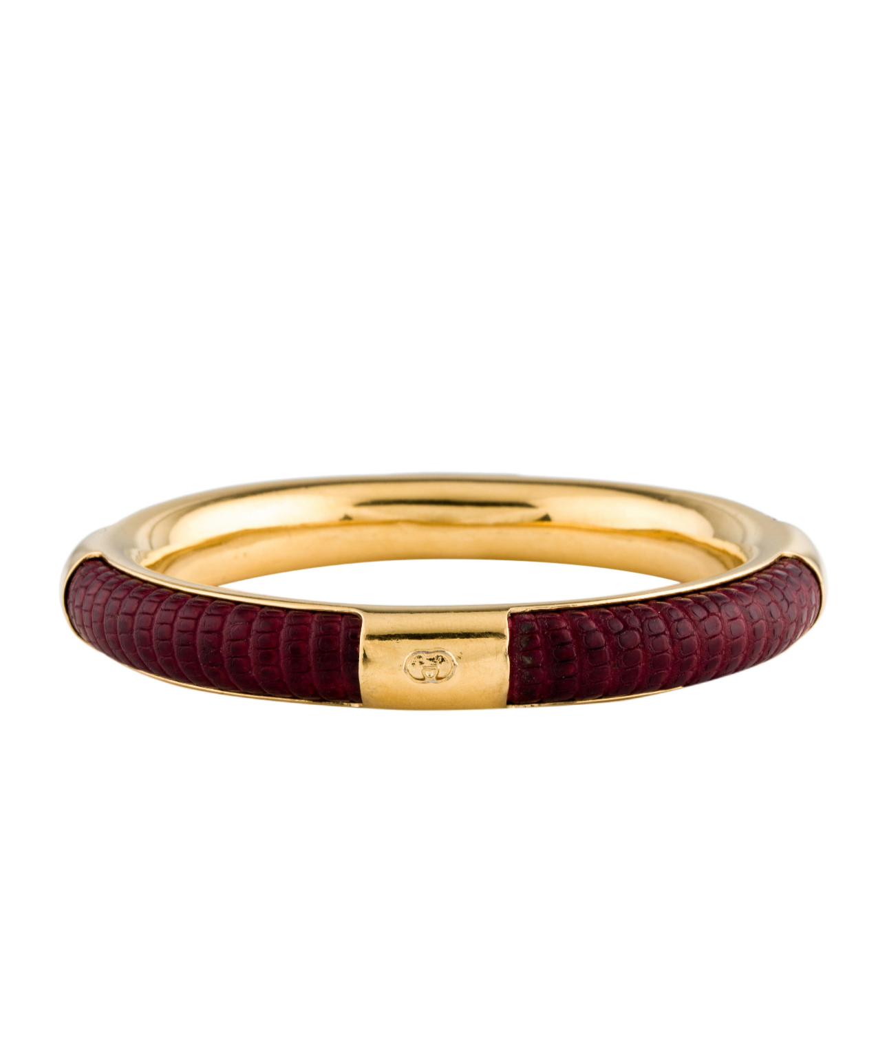 Gucci Vintage Snakeskin Bangle