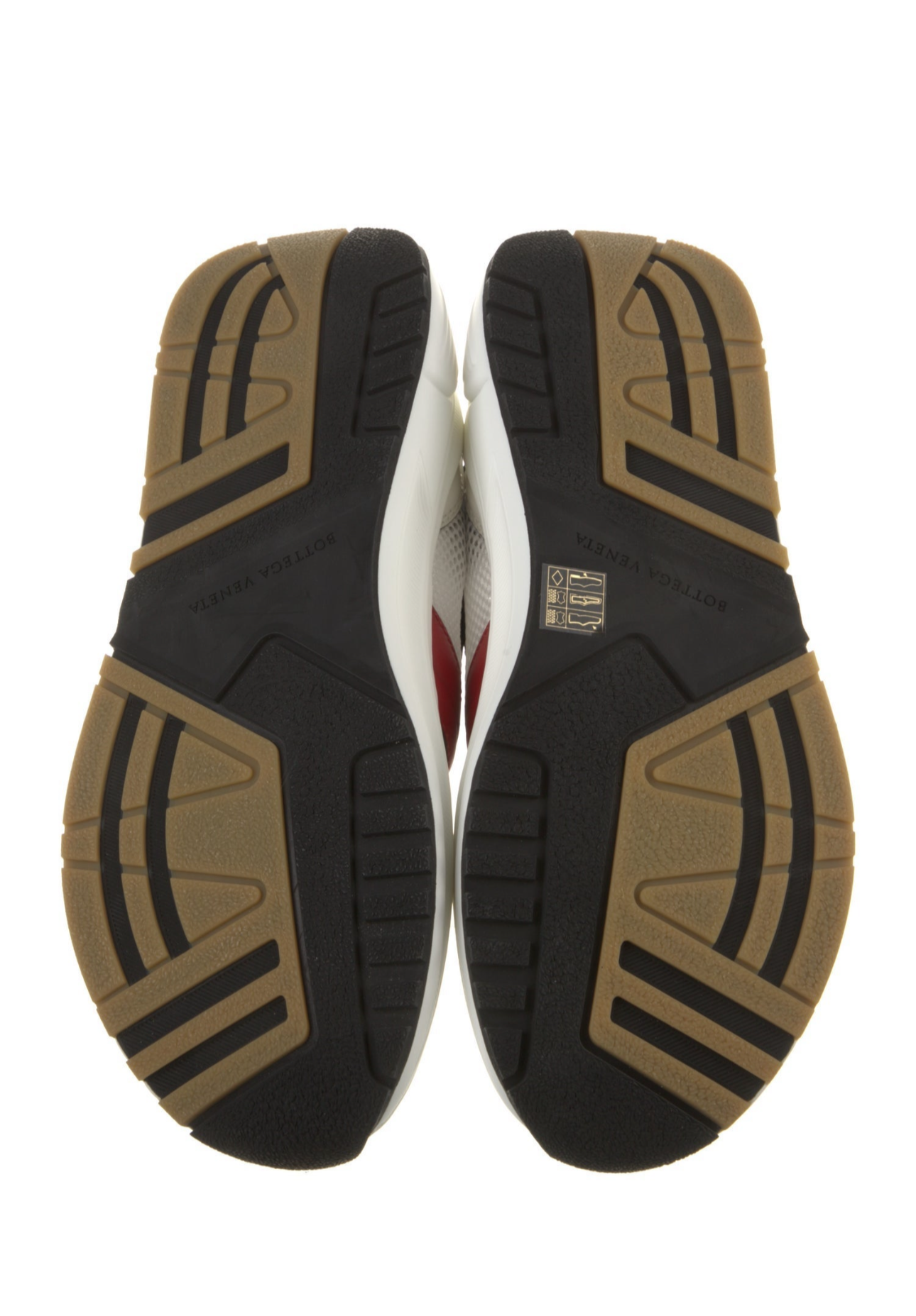 Bottega Veneta Leather Low Top Chunky Sneakers