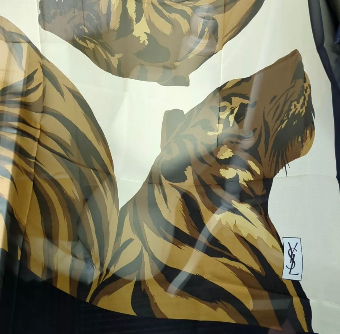 Saint Laurent Wild Elegance Scarf
