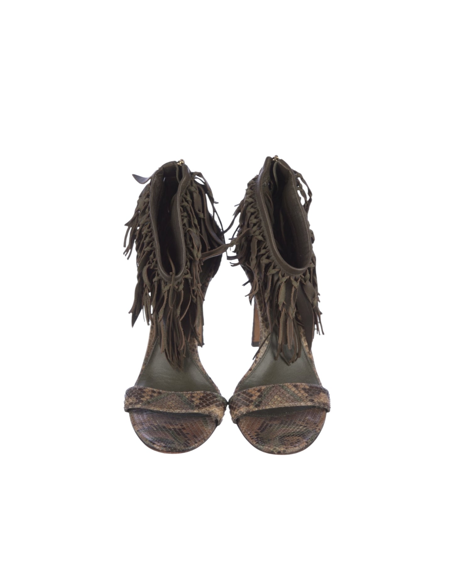 Sergio Rossi
Snakeskin Animal Print Sandals
Women's Size: 6 | US6, IT36