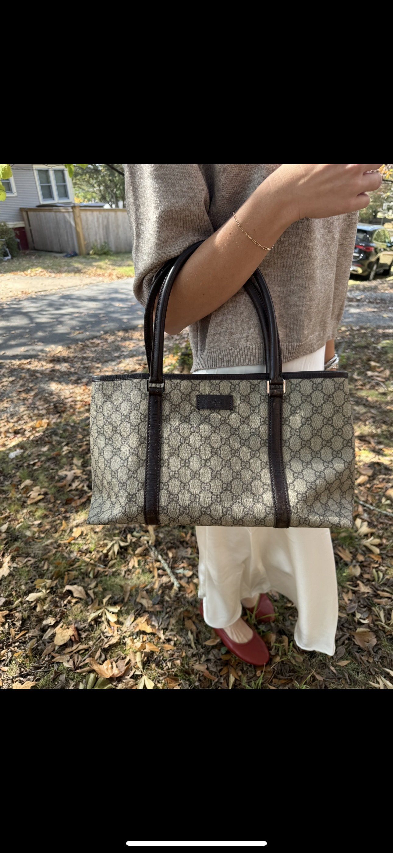 GUCCI
Original GG Supreme Canvas Tote Large