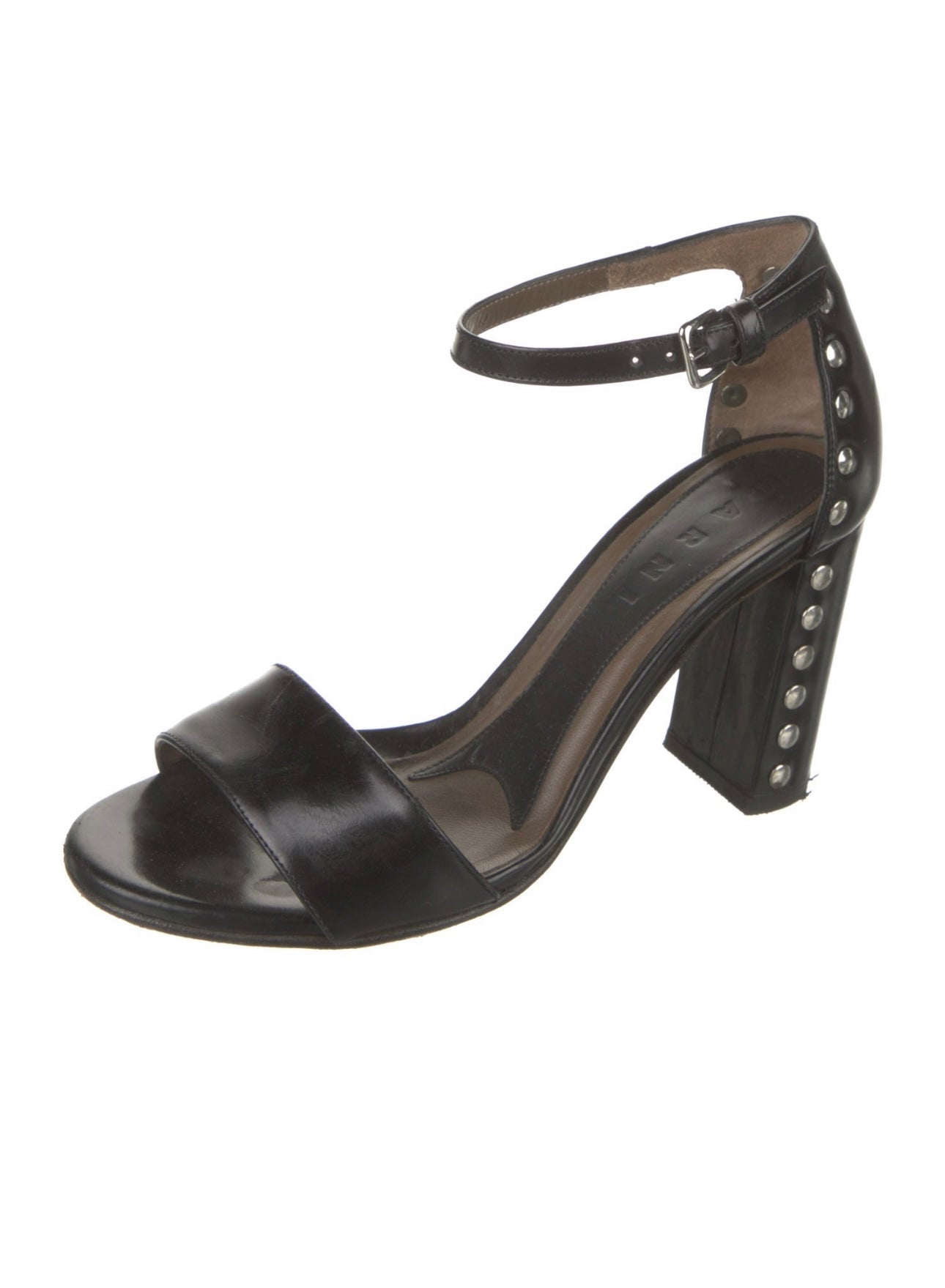 Marni
Leather Studded Accents Sandals