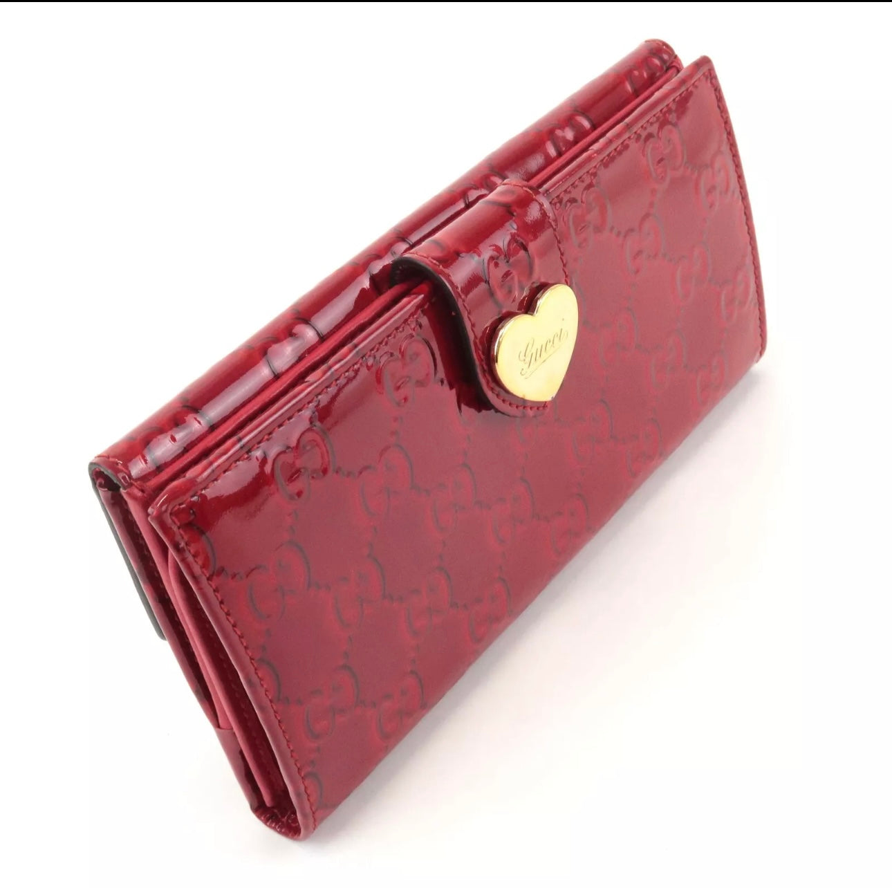 Gucci- Patent leather wallet