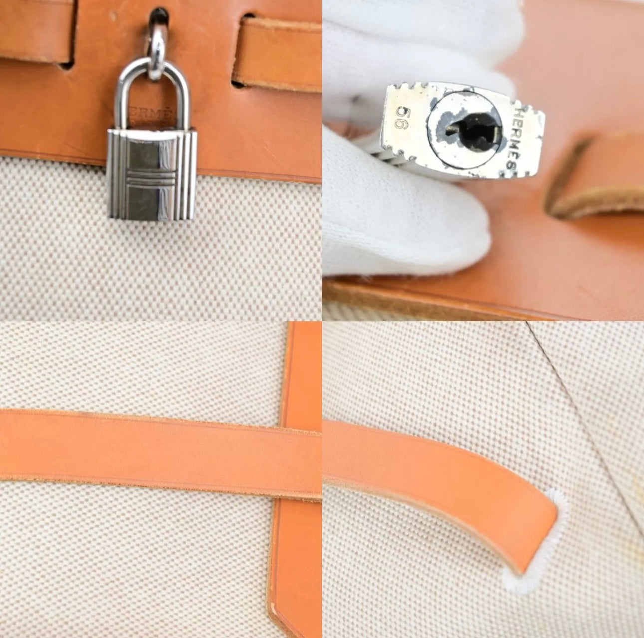Hermes - Toile Herbag PM