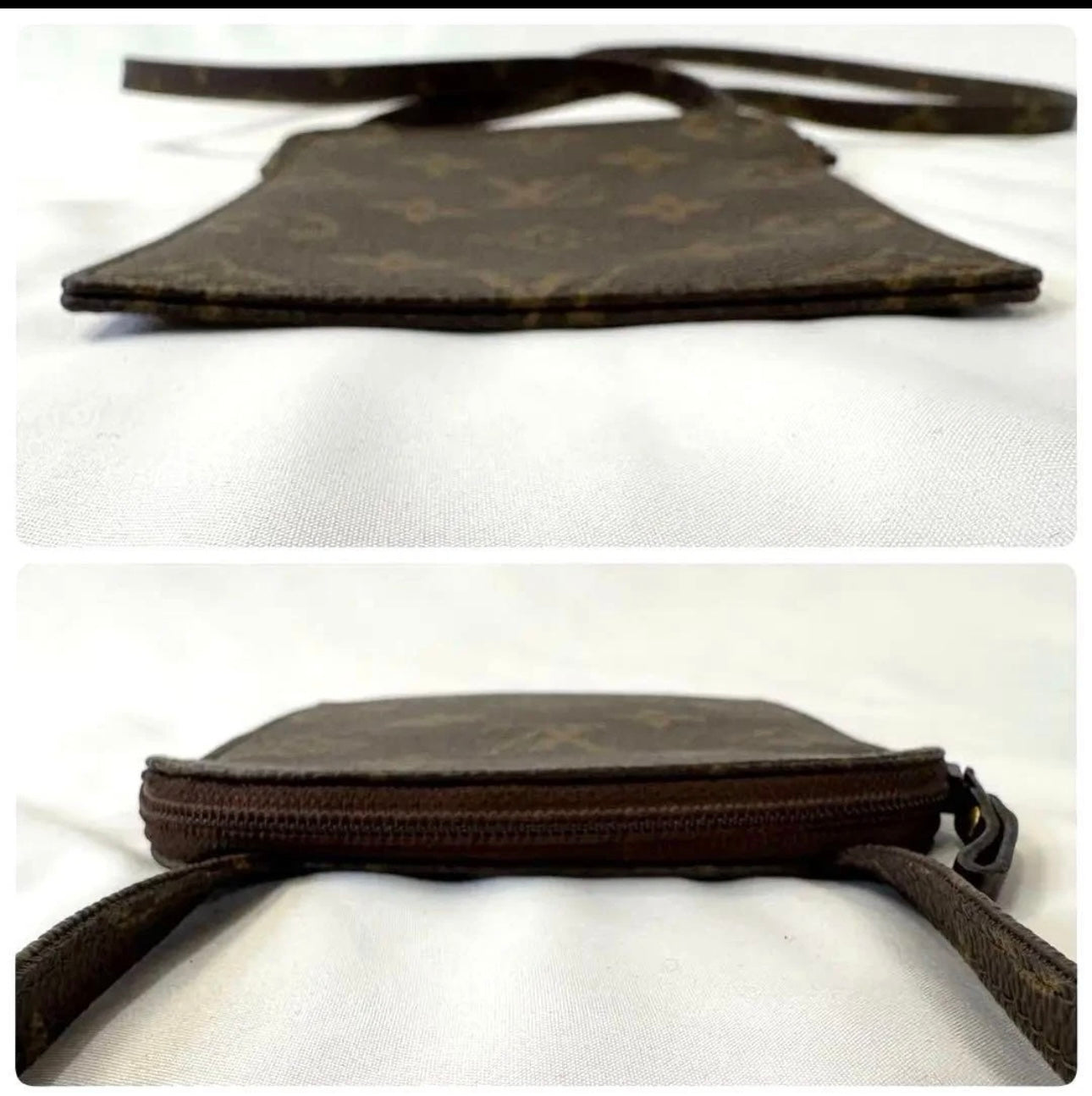 Louis Vuitton Monogram Canvas Phone Pouch Crossbody