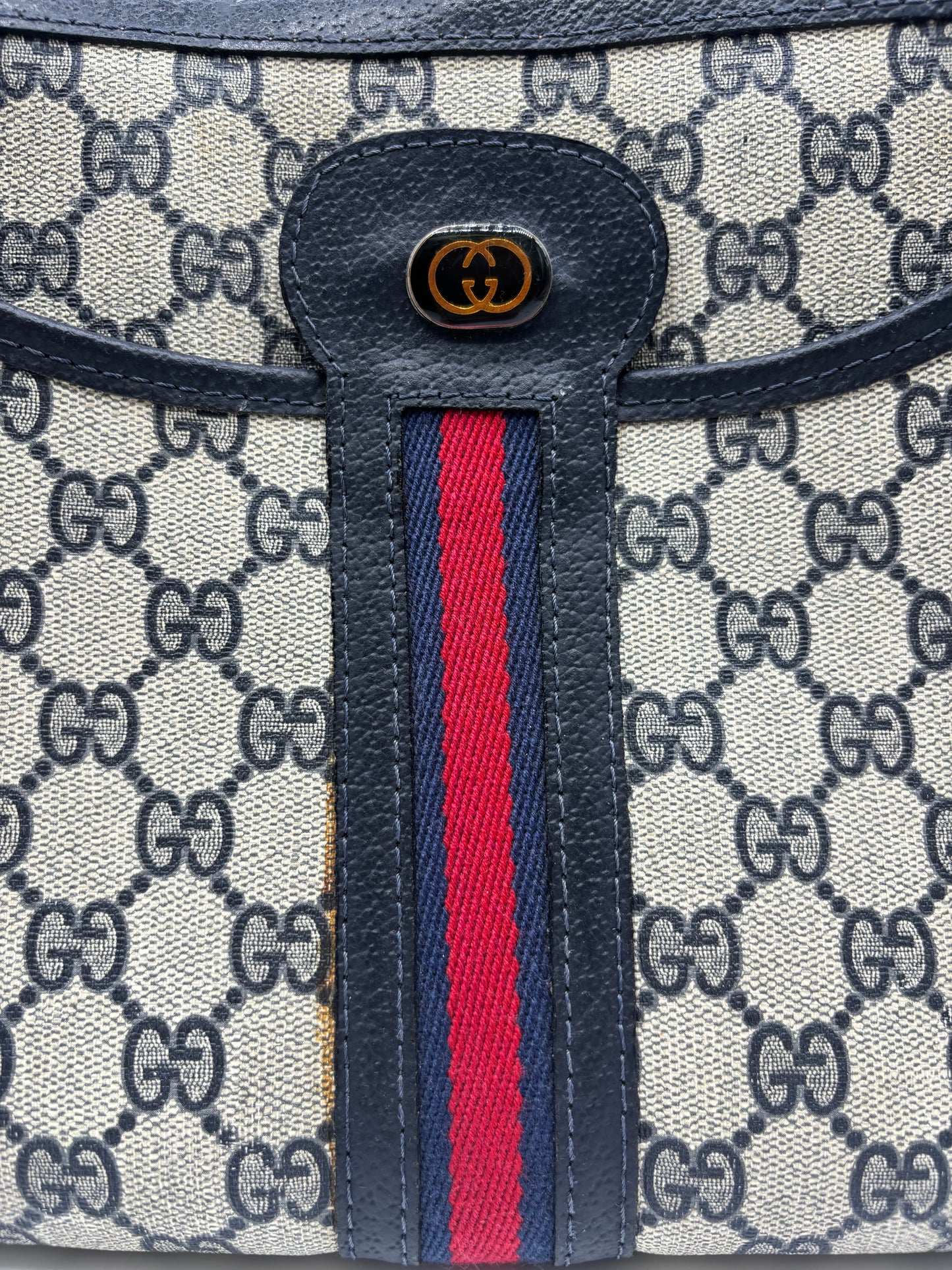Vintage Gucci GG Supreme Canvas Handbag