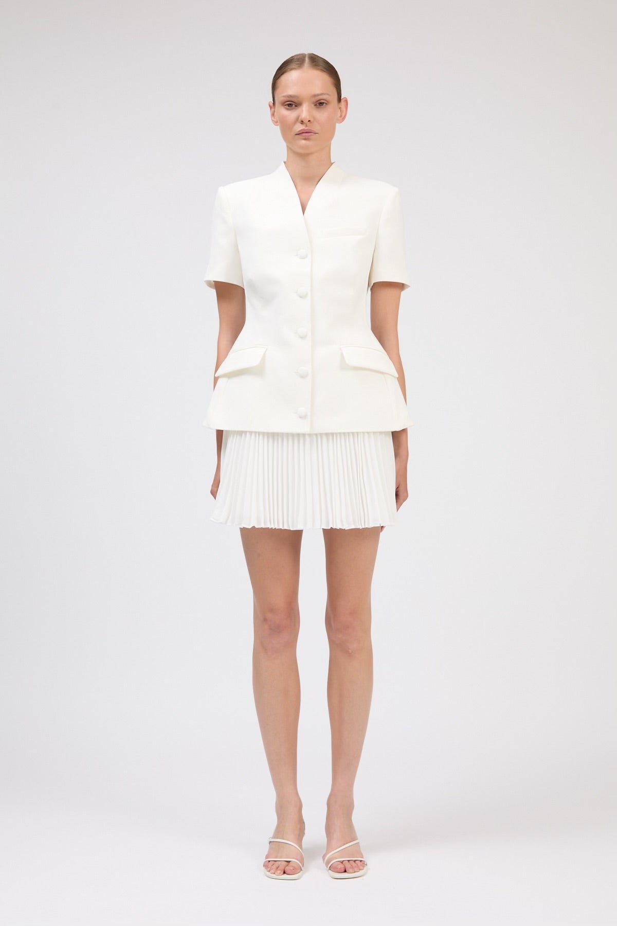 LEAH S/S BLAZER MINI DRES SIMKHAI