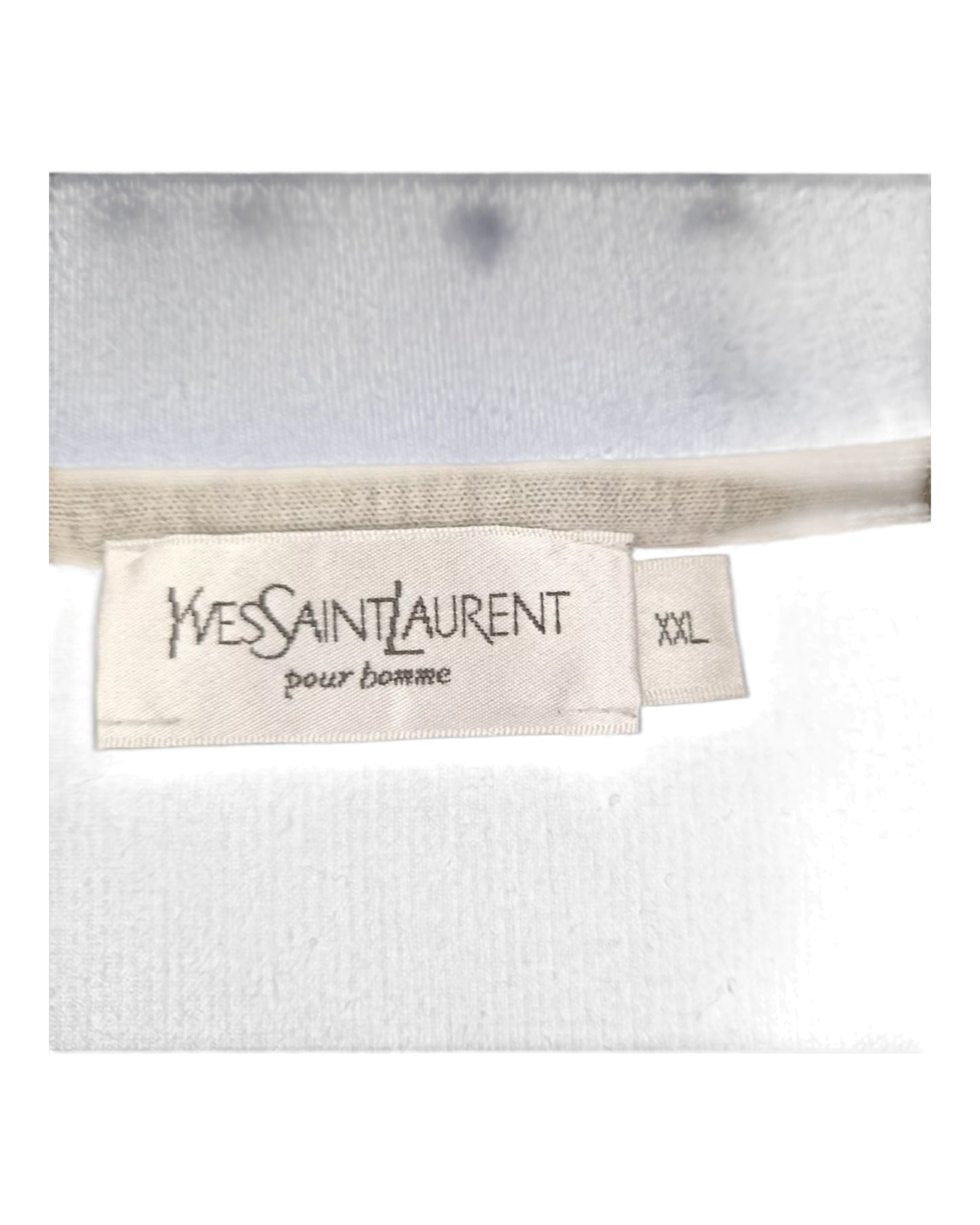 Yves Saint Laurent
Striped Turtleneck Cardigan