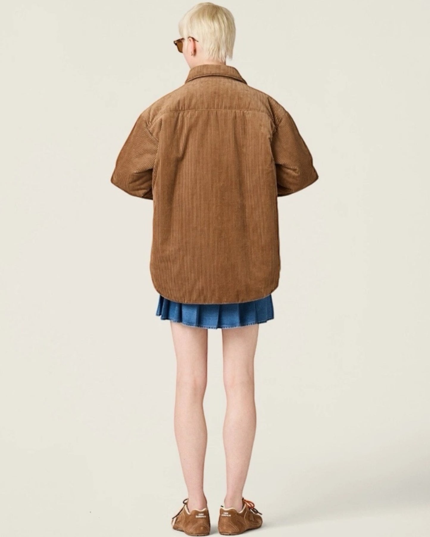 Miu Miu Corduroy Eco-Down Shirt Jacket – Size US 4