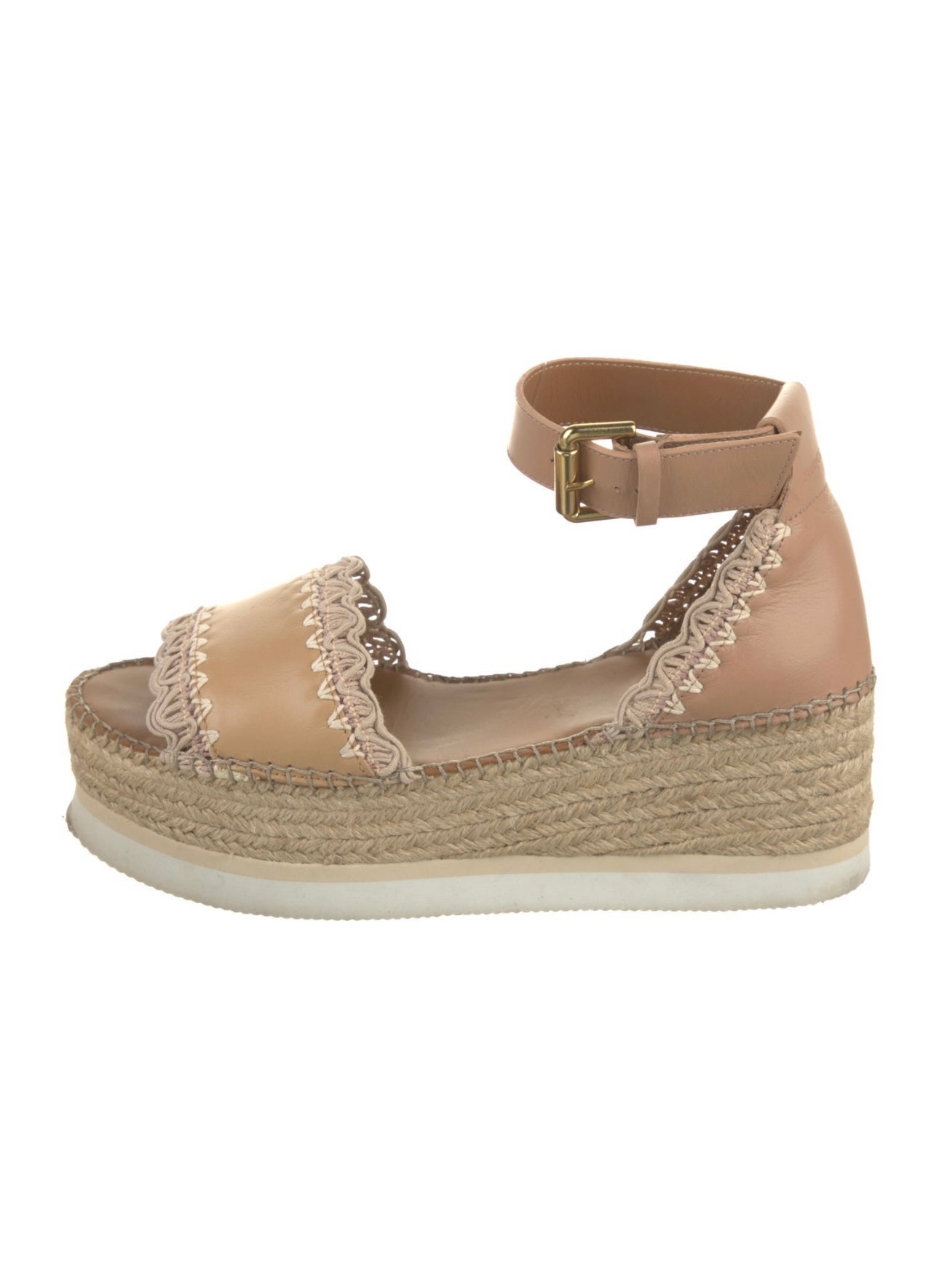 See by Chloé
Leather Braided Accents Espadrilles