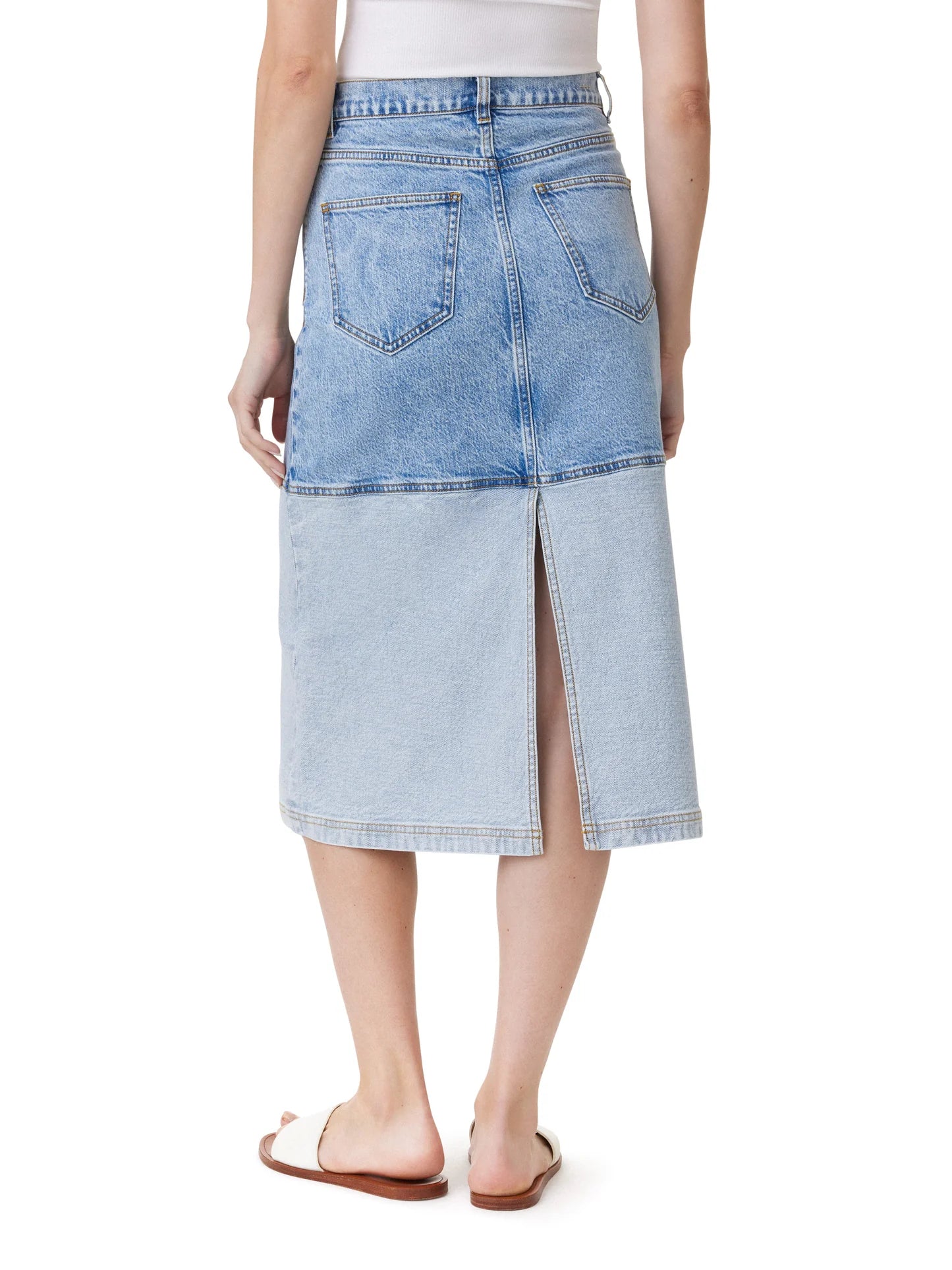 MIDI DENIM SKIRT