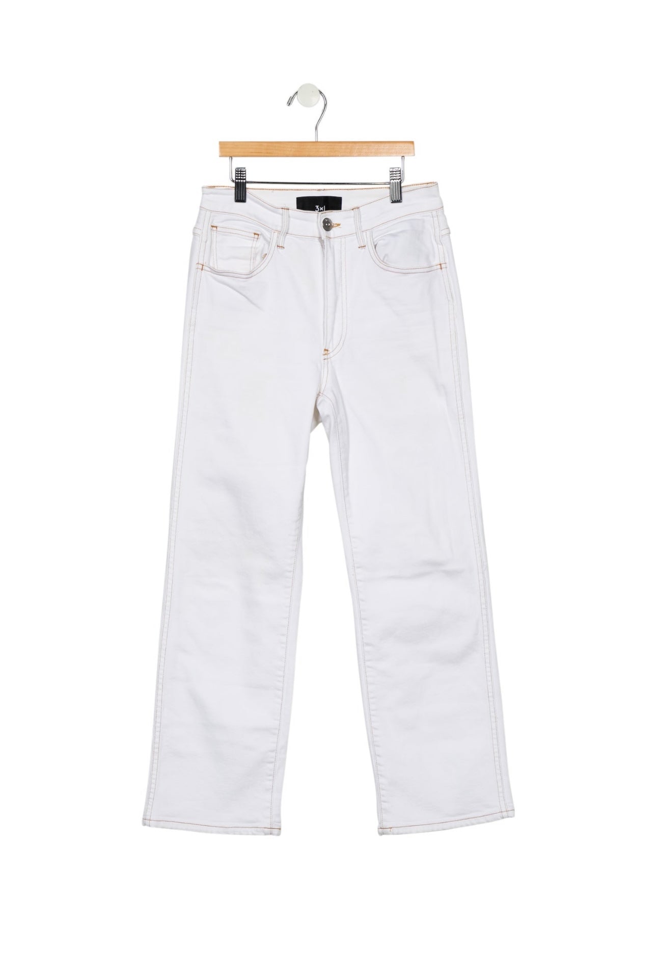 3X1 Mid-Rise Straight Leg Jeans