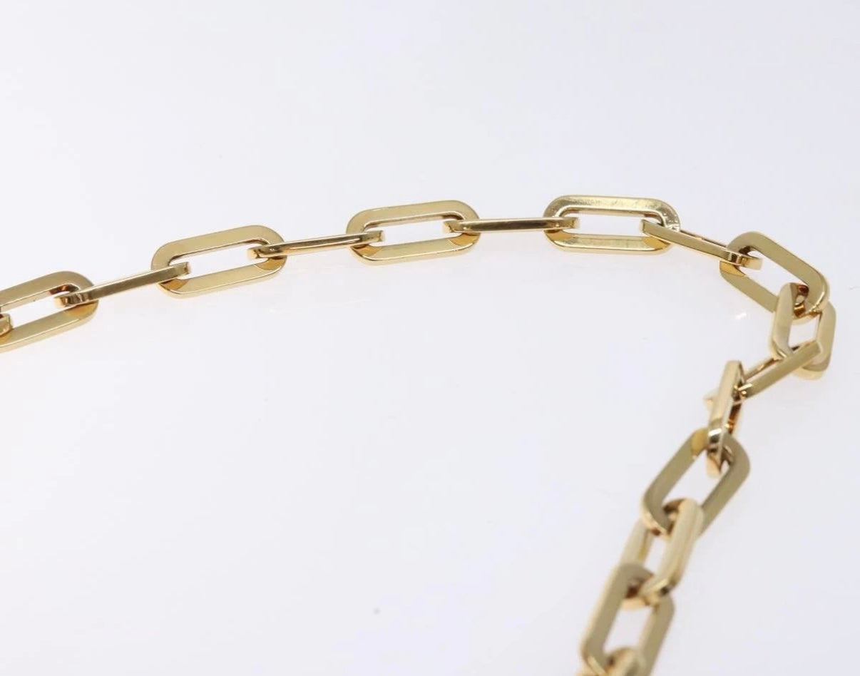 Gucci Jackie Chain Shoulder Bag – Brown Nylon & Gold Hardware