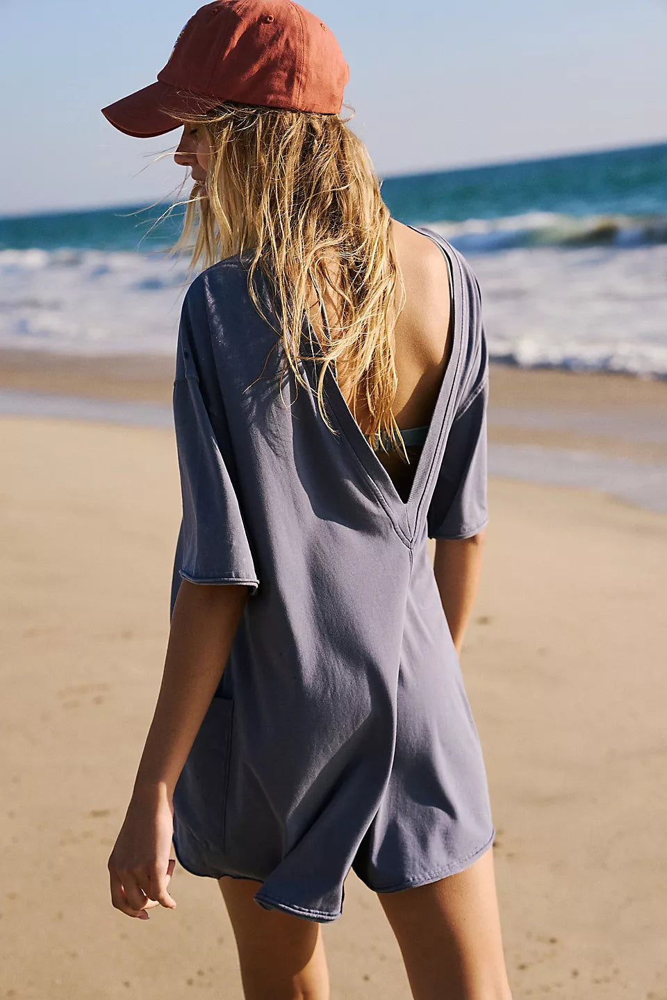 Hot Shot T-Shirt Romper - Free People