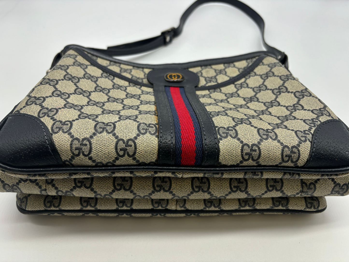 Vintage Gucci GG Supreme Canvas Handbag