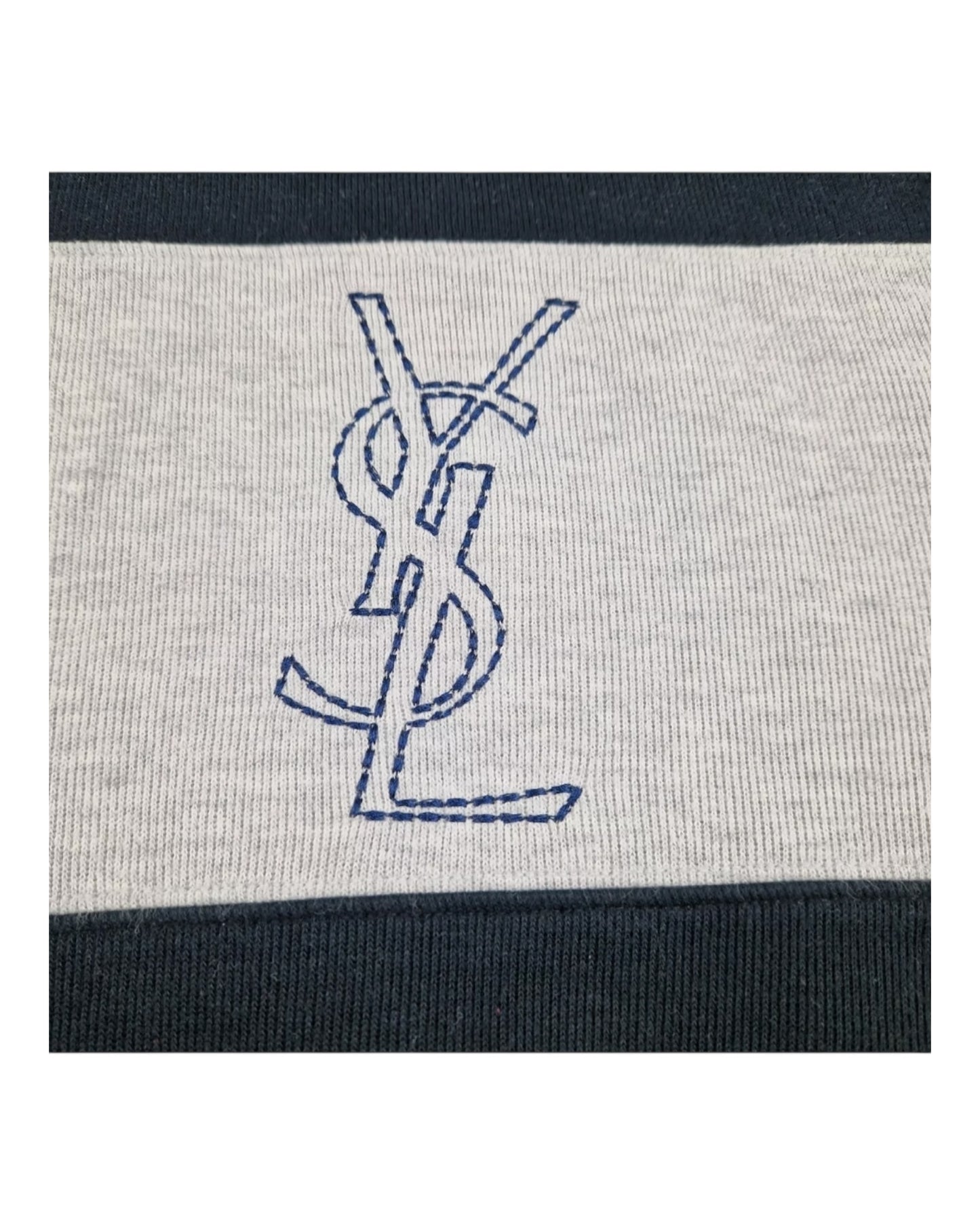Yves Saint Laurent
Striped Turtleneck Cardigan