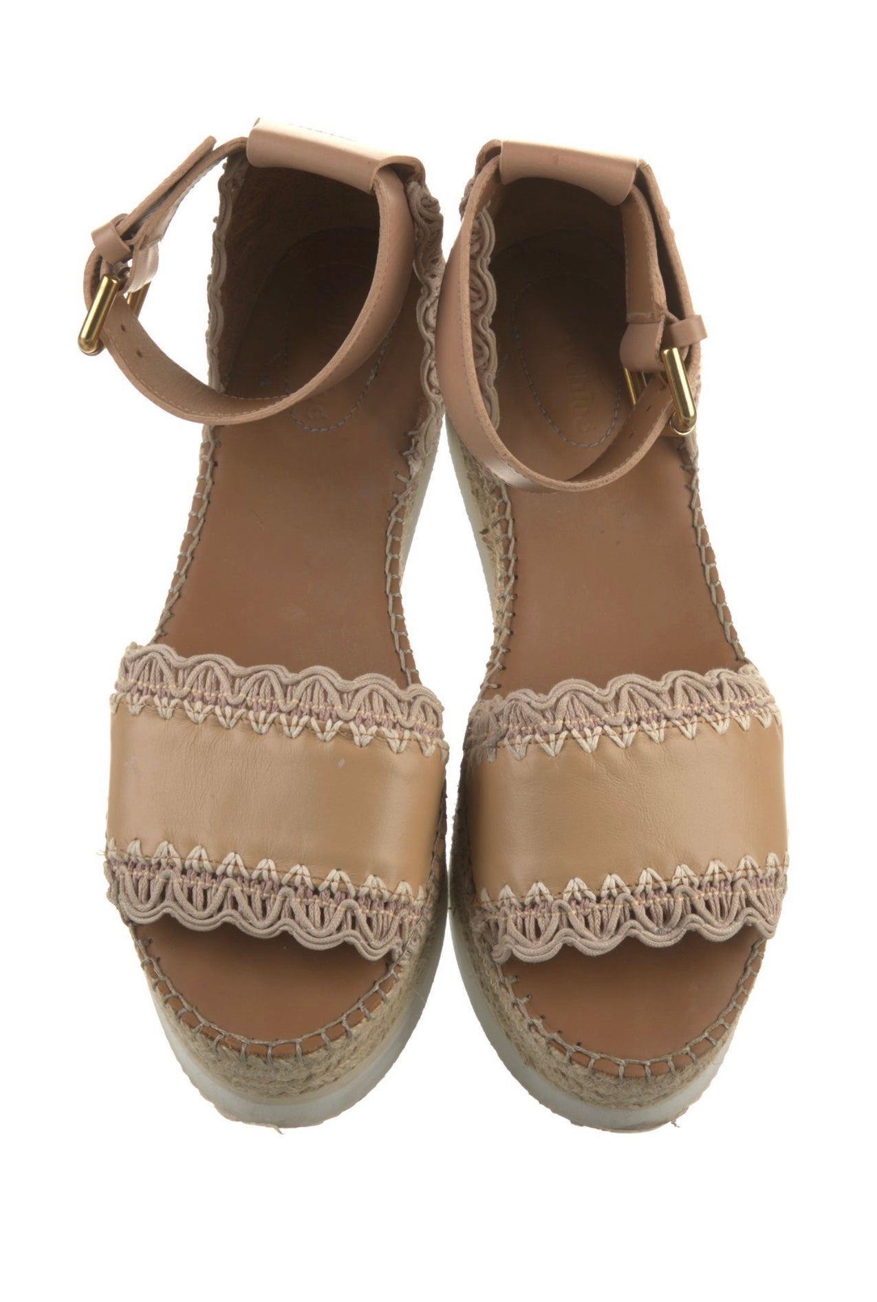 See by Chloé
Leather Braided Accents Espadrilles