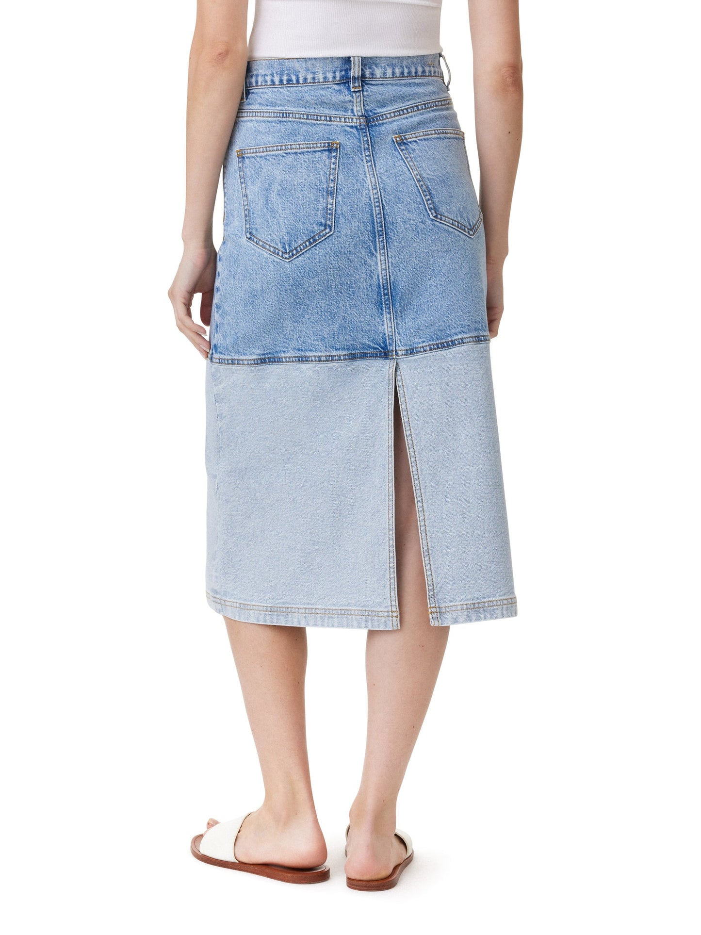 Midi Denim Skirt - Habitual