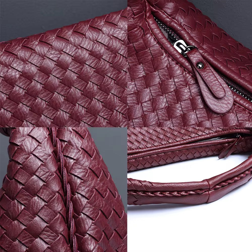 Woven Shoulder Baguette