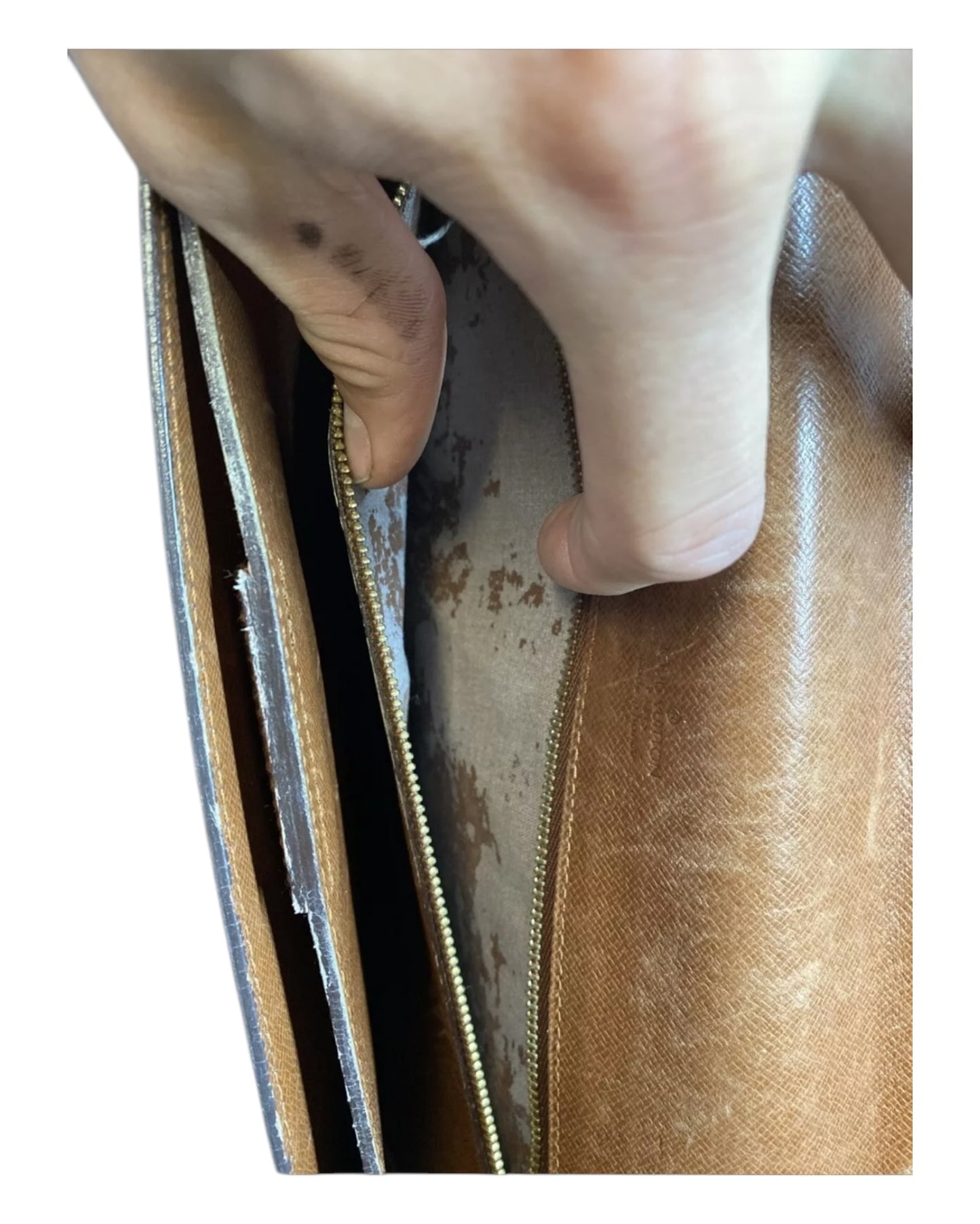 Vintage LV Serviette Bag