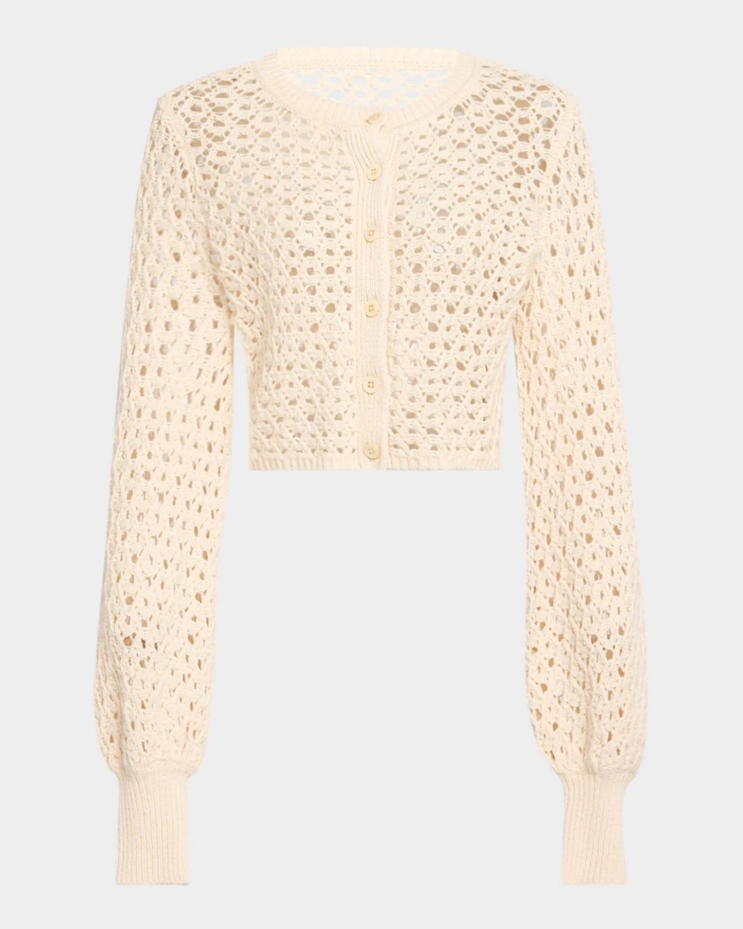 Tori Blouson Sleeve Olive Cardigan