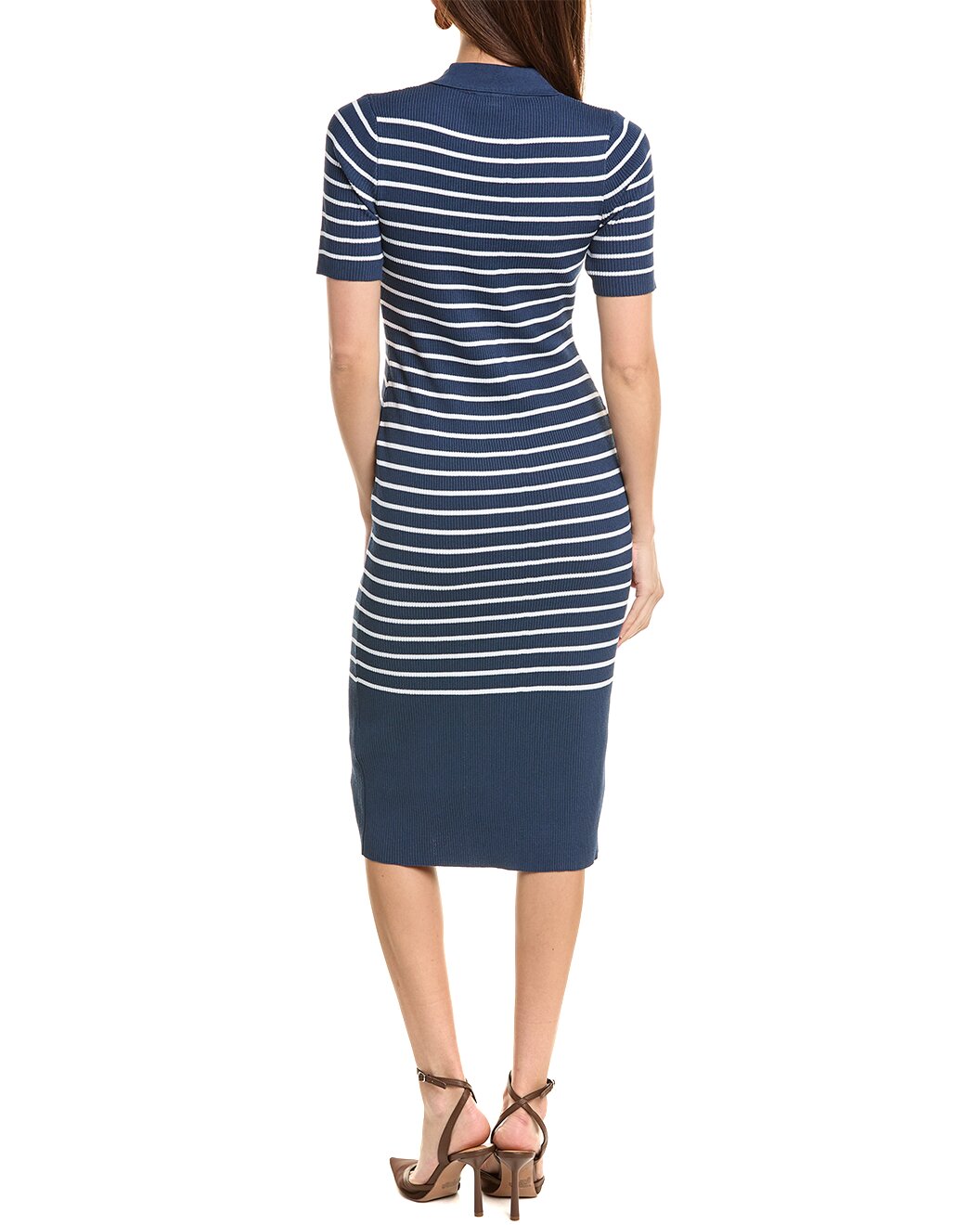 Lepore Ribbed Midi Dress - Nanette Nanette